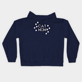 Cat Mom Kids Hoodie